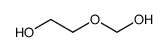 2-(Hydroxymethoxy)ethanol Structure