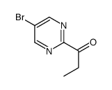1-(5-溴嘧啶-2-基)丙-1-酮结构式