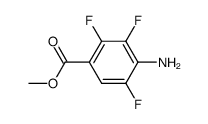 Benzoic acid, 4-amino-2,3,5-trifluoro-, methyl ester (9CI) picture