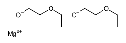 magnesium bis(2-ethoxyethanolate)结构式