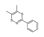 5,6-dimethyl-3-phenyl-1,4,2-dithiazine Structure