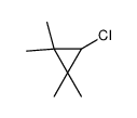 3-chloro-1,1,2,2-tetramethylcyclopropane Structure