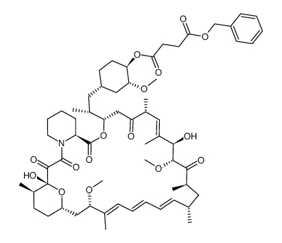 rapamycin 42-hemisuccinate benzyl ester Structure