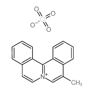 Dibenzo[a,h]quinolizinium, 5-methyl- perchlorate结构式