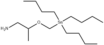 2-((三丁基锡烷基)甲氧基)丙烷-1-胺结构式