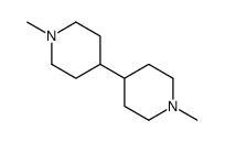 1-methyl-4-(1-methylpiperidin-4-yl)piperidine Structure