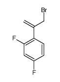 1-[1-(Bromomethyl)ethenyl]-2,4-difluoro-benzene Structure