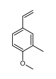 4-ethenyl-1-methoxy-2-methylbenzene结构式