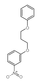 1-nitro-3-(3-phenoxypropoxy)benzene结构式