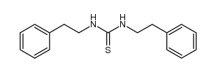 N-(phenethyl)-N'-(phenethyl)thiourea结构式