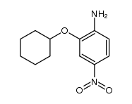 2-cyclohexyloxy-4-nitroaniline Structure