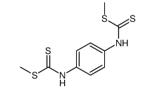 methyl N-[4-(methylsulfanylcarbothioylamino)phenyl]carbamodithioate Structure