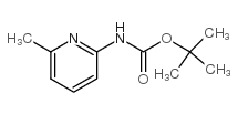 甲基(6-甲基吡啶-2-基)氨基甲酸叔丁酯结构式