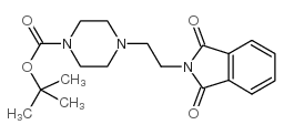 4-[2-(1,3-二氢-1,3二氧代-2H-异吲哚基)乙基]-1-哌嗪羧酸,1,1-二甲基乙酯图片