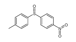 1-methyl-4-(4-nitrophenyl)sulfinylbenzene结构式