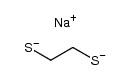 sodium salt of ethane-1,2-dithiol结构式