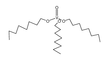 tris(octan-1-olato)oxovanadium结构式
