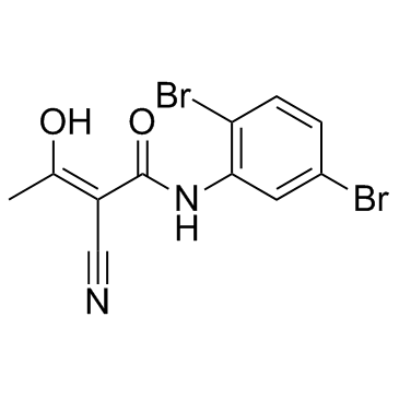 (2Z)-2-氰基-N-(2,5-二溴苯基)-3-羟基-2-丁烯酰胺图片