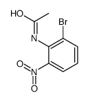 N-(2-溴-6-硝基-苯基)-乙酰胺结构式