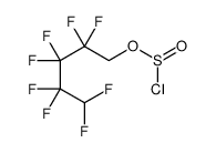 5-chlorosulfinyloxy-1,1,2,2,3,3,4,4-octafluoropentane结构式