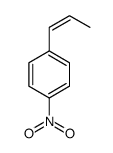 Benzene,1-nitro-4-(1-propenyl)- (9CI) Structure