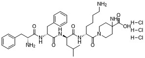 Difelikefalin HCl structure