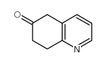 7,8-二氢-5H-喹啉-6-酮结构式