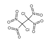 1,2-dichloro-1,1,2,2-tetranitroethane Structure