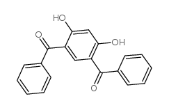 4,6-二苯甲酰间苯二酚结构式