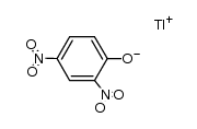 thallium(I) 2,4-dinitrophenoxide Structure
