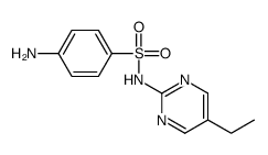5-乙基磺胺嘧啶结构式