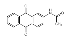 Acetamide, N-2-anthraquinonyl-结构式