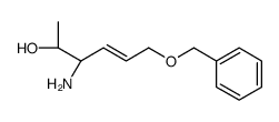 (2S,3R)-3-amino-6-phenylmethoxyhex-4-en-2-ol Structure