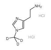 1-甲基组胺二盐酸盐-D3结构式