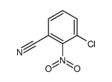 3-chloro-2-nitrobenzonitrile Structure
