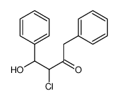 3-Chloro-4-hydroxy-1,4-diphenyl-2-butanone Structure