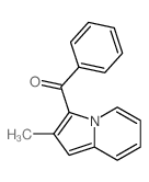 (2-methylindolizin-3-yl)-phenyl-methanone Structure