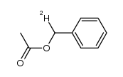 (α-(2)H)benzyl acetate Structure