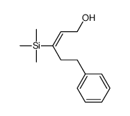 5-phenyl-3-trimethylsilylpent-2-en-1-ol结构式
