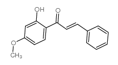 2-Propen-1-one,1-(2-hydroxy-4-methoxyphenyl)-3-phenyl-结构式