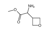 (+)-3-氧杂环丁烷基甘氨酸甲酯结构式