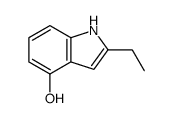 2-乙基-4-(苯基甲氧基)-1H-吲哚结构式