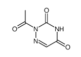 2-acetyl-2H-[1,2,4]triazine-3,5-dione结构式