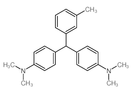 Benzenamine, 4,4'-[(3-methylphenyl)methylene]bis[N,N-dimethyl-结构式