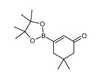 5,5-二甲基环己-2-烯-1-酮-3-硼酸频哪醇酯结构式