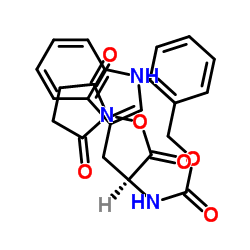 Z-色氨酸叔丁氧羰基-OSU结构式