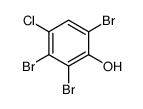 2,3,6-tribromo-4-chloro-phenol Structure