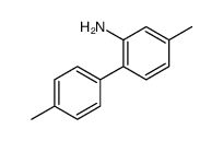 2-Amino-4,4'-dimethylbiphenyl结构式