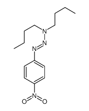N-butyl-N-[(4-nitrophenyl)diazenyl]butan-1-amine Structure