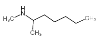 N,1-二甲基己胺结构式